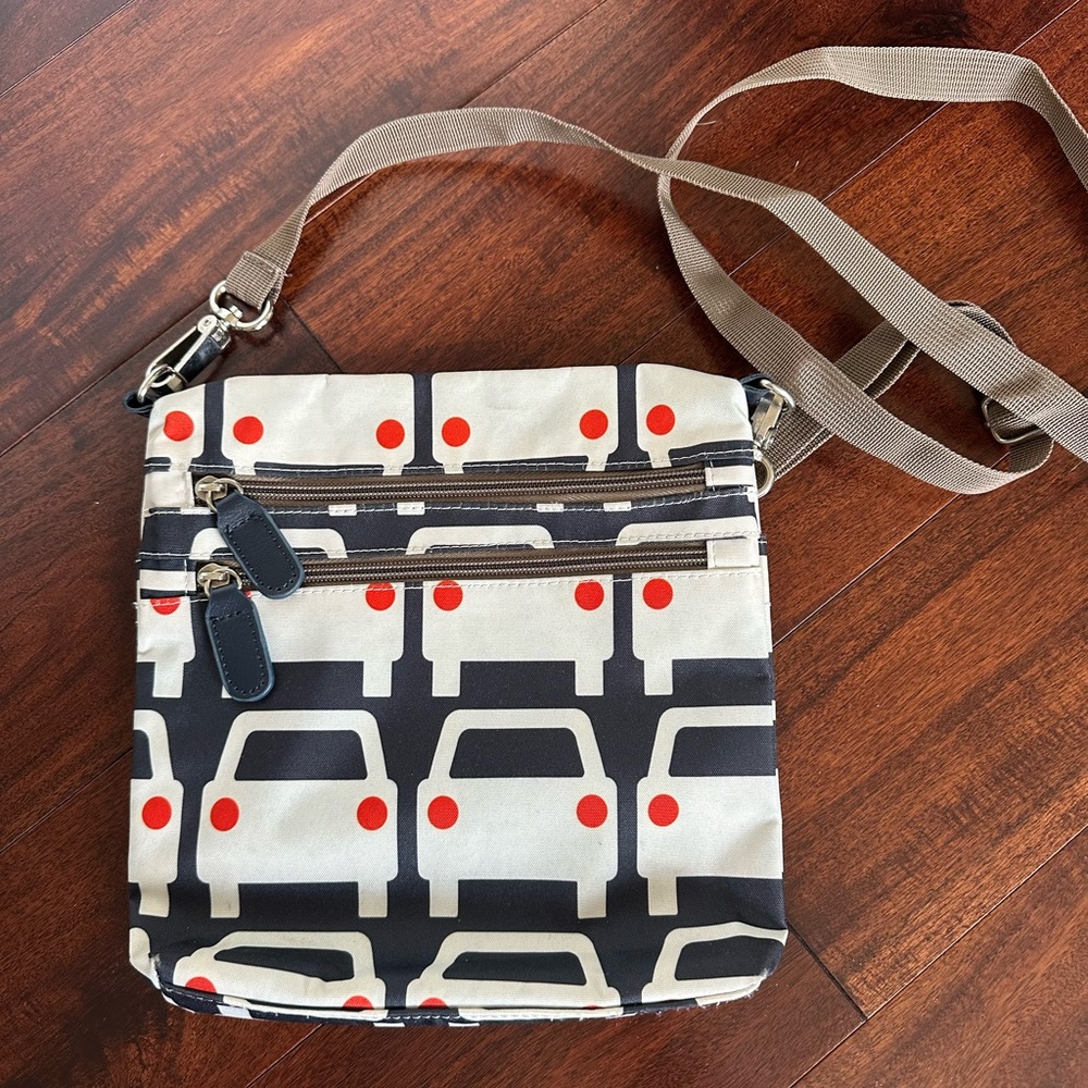 Orla Kiely for Target Graphic Car Crossbody Bag